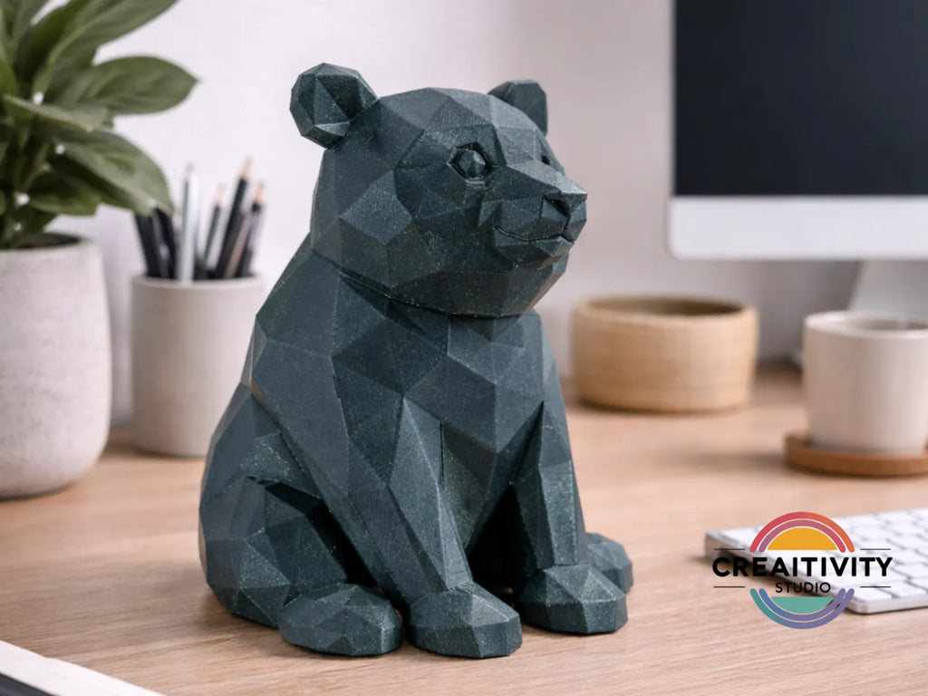 Low-Poly Panda "Bao" (designer photo)