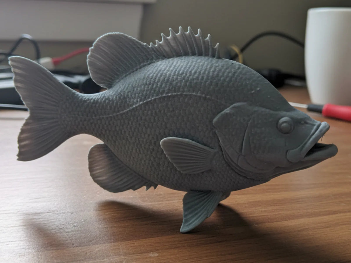 Crappie Fish Figure (designer photo)