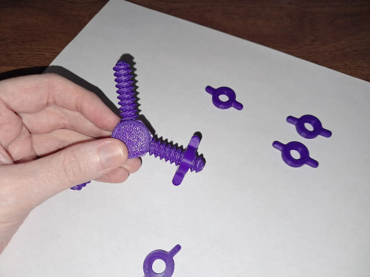 Nut and Bolt Fidget Spinner (designer photo)