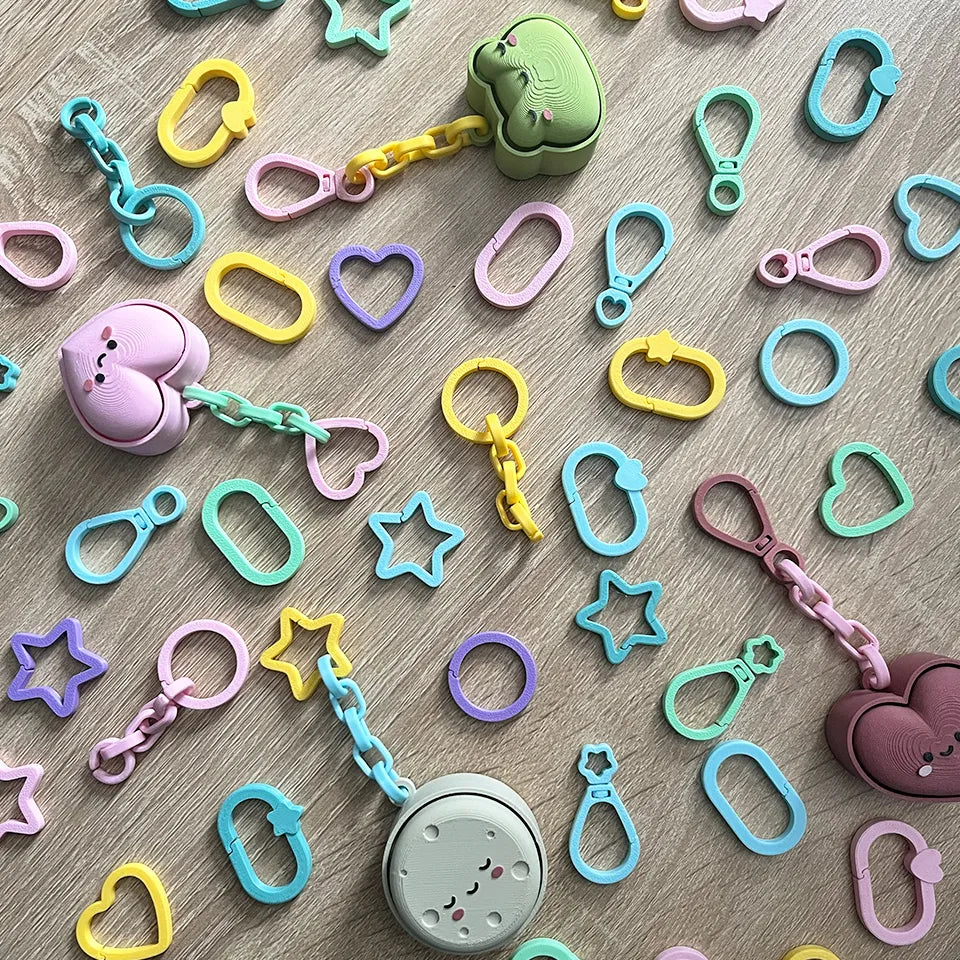 Keyring and Carabiner Set (designer photo)