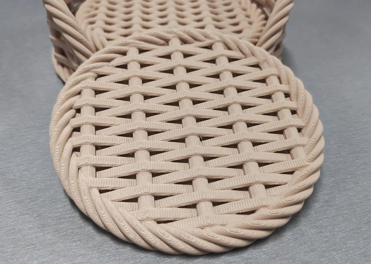 Woven Basket Coasters (designer photo)