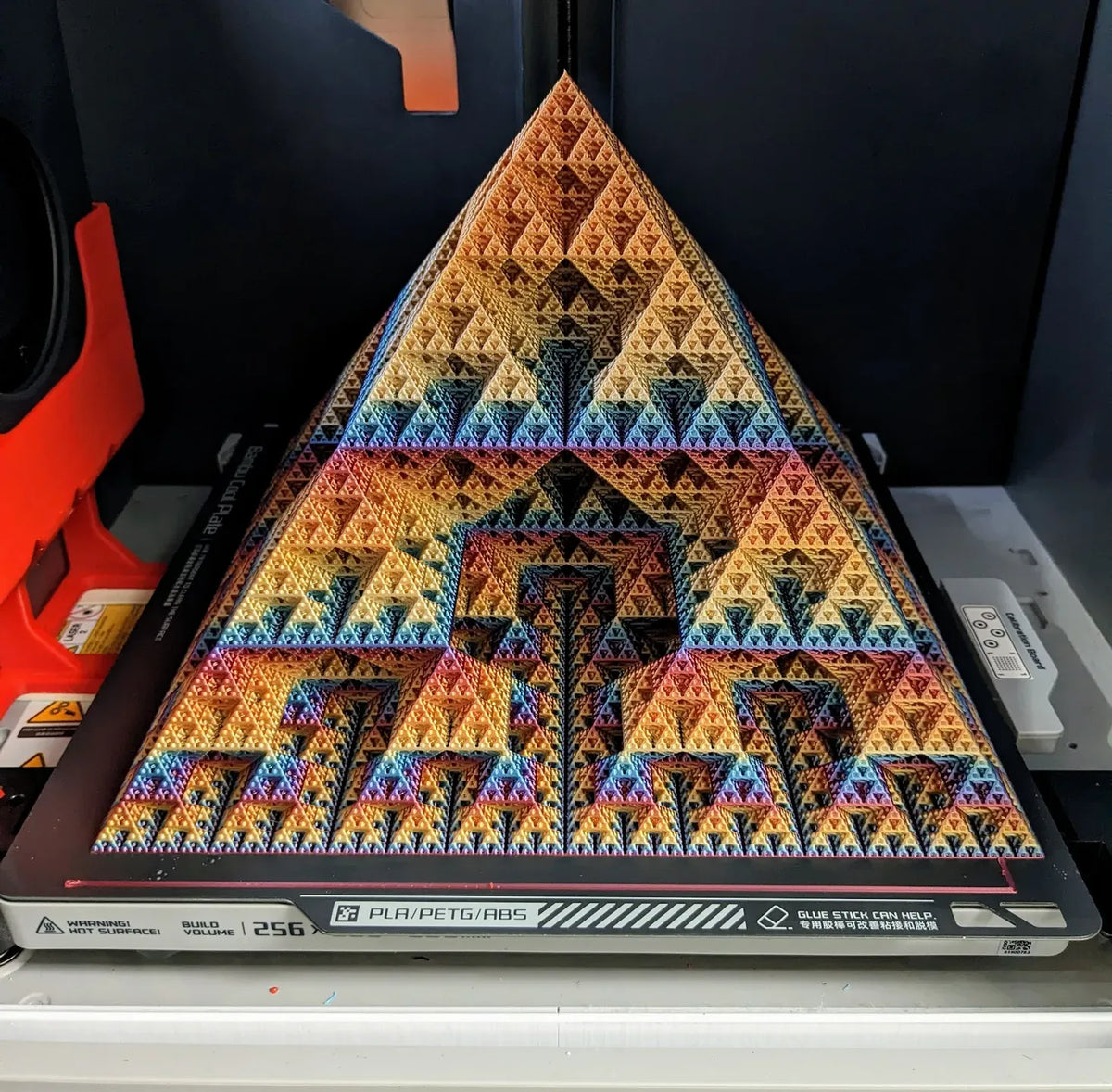 Sierpinski Fractal Pyramid (designer photo)