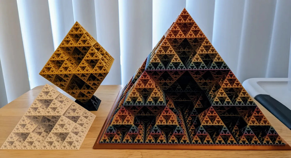 Sierpinski Fractal Pyramid (designer photo)