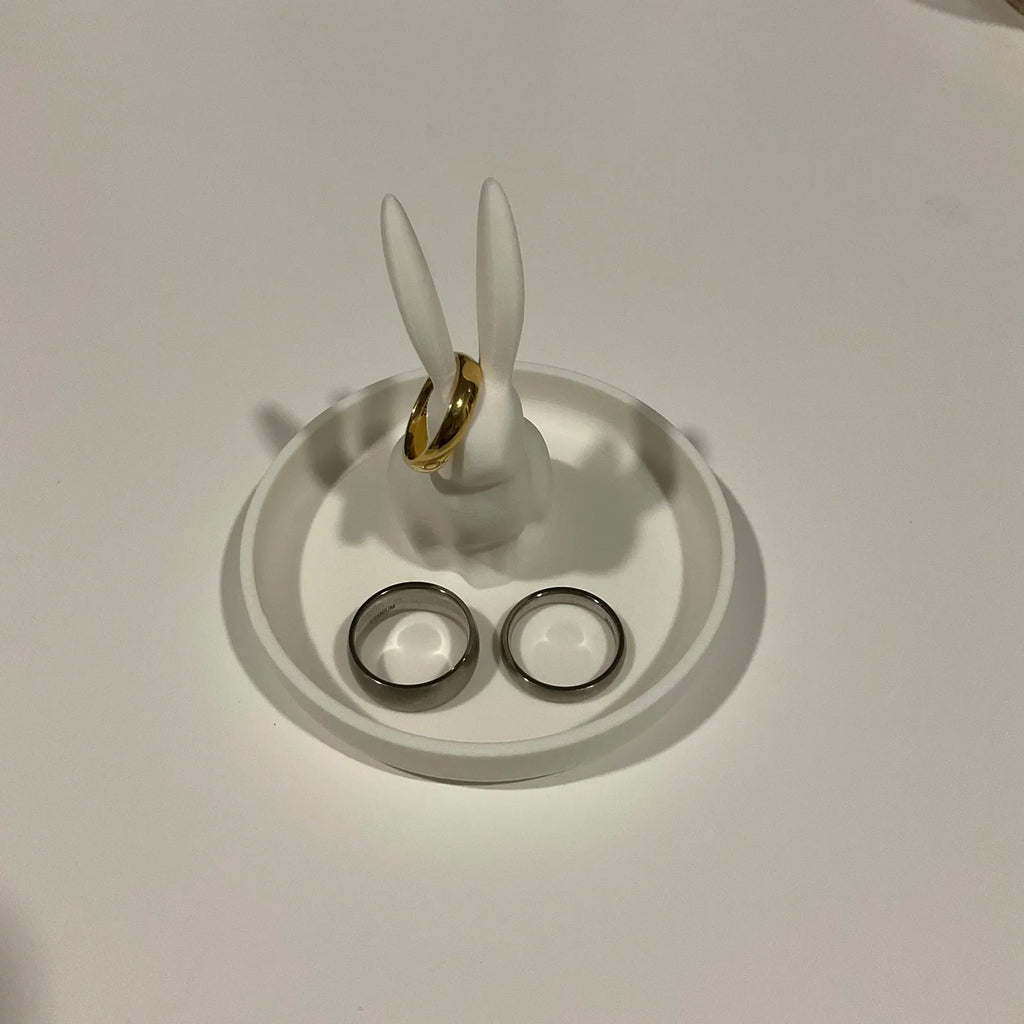 Bunny Ring Holder with Tray (designer photo)
