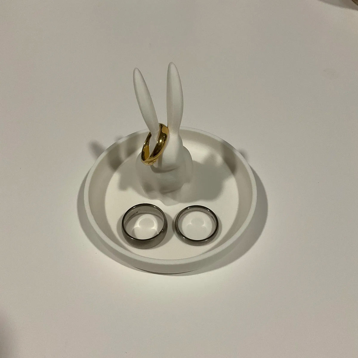 Bunny Ring Holder with Tray (designer photo)