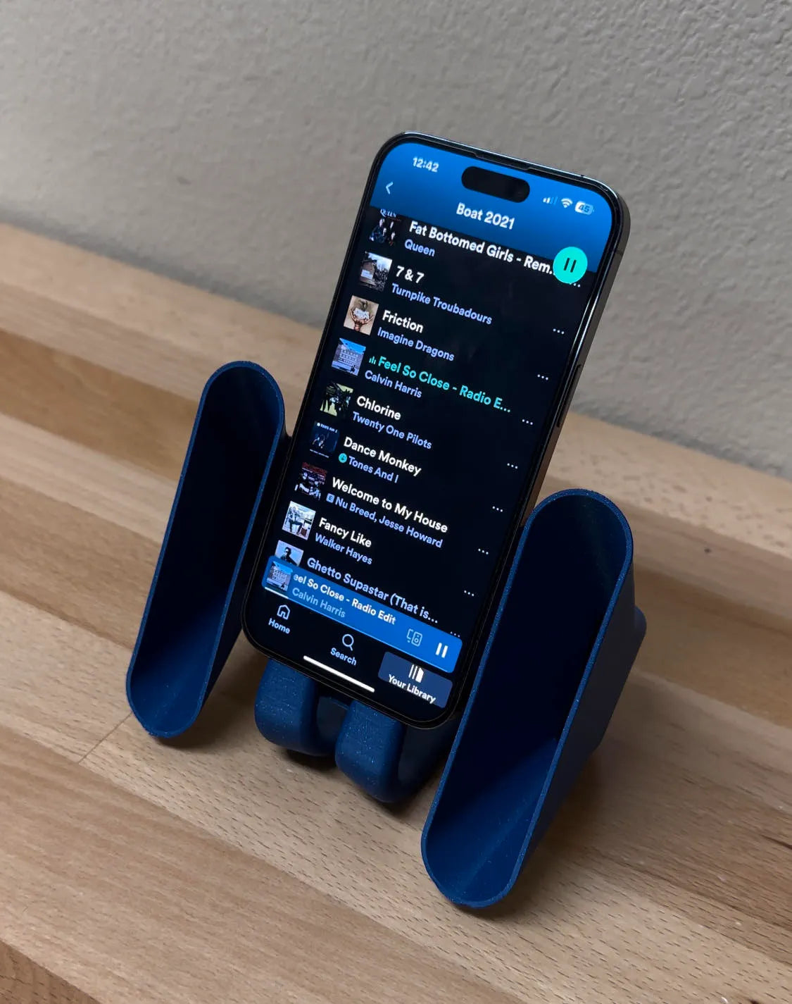 Phone Speaker Stand (designer photo)