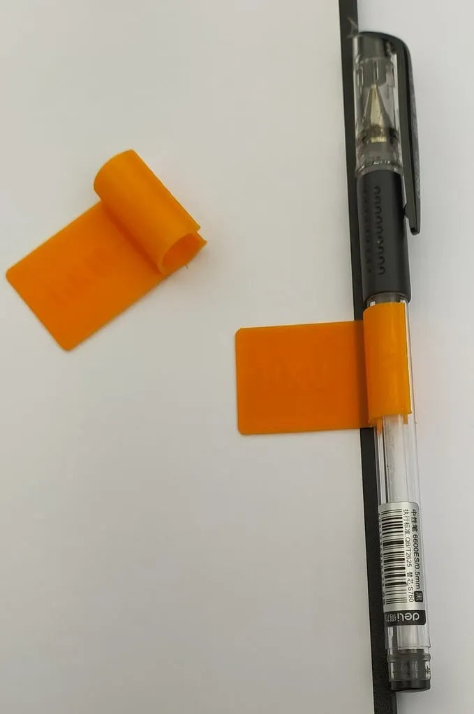 Notebook Pen Clip (designer photo)