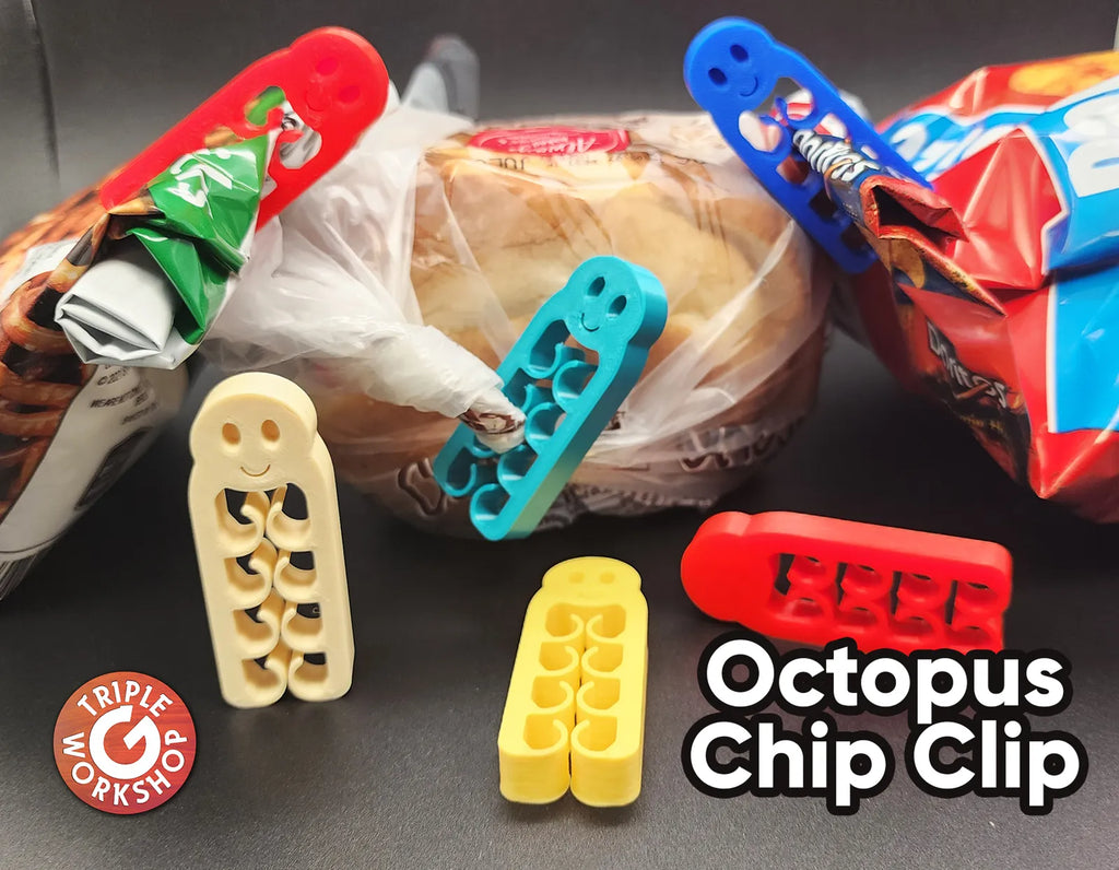 Octopus Bag Clip (designer photo)