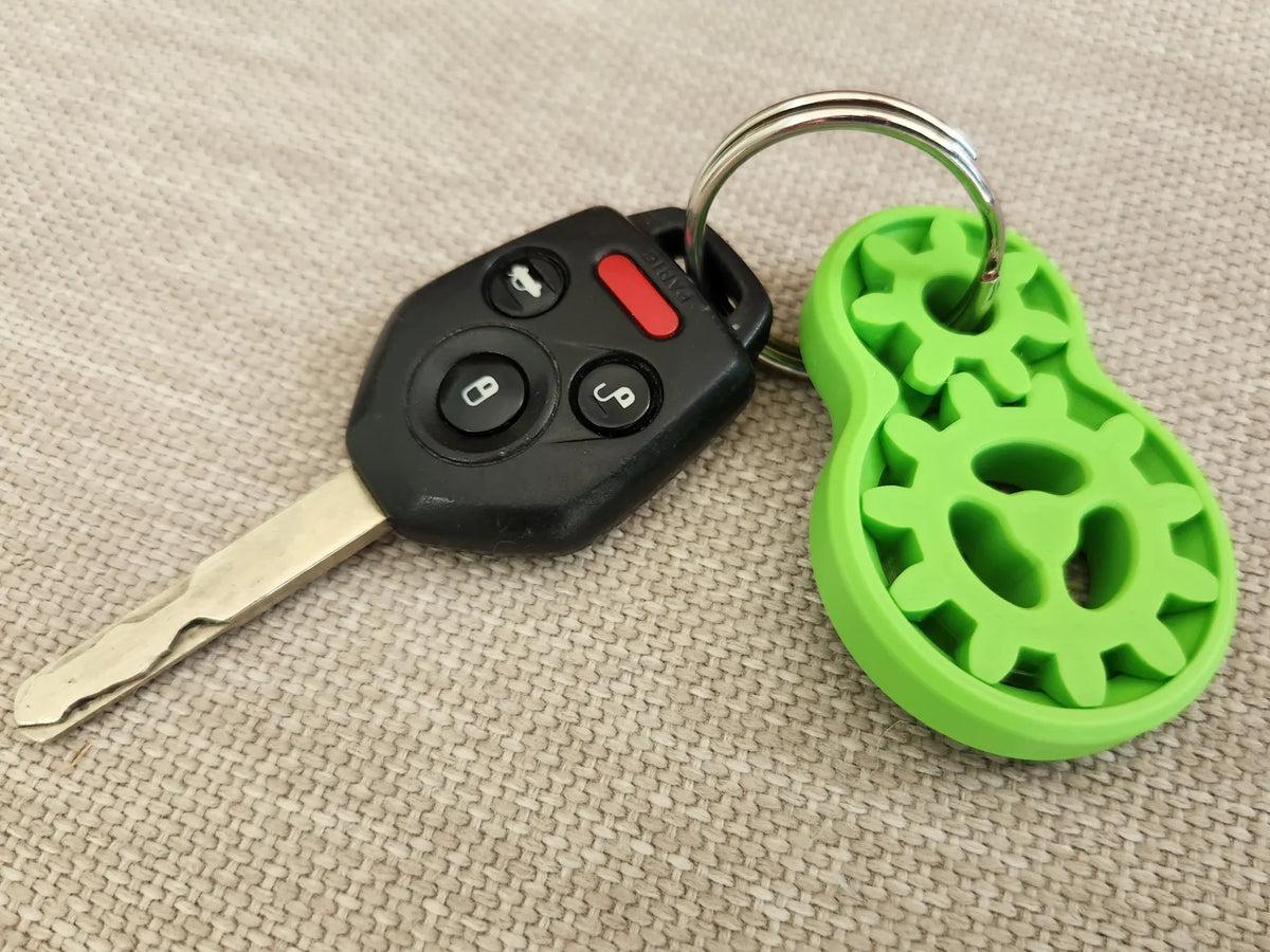 Gear Fidget Keychain (designer photo)