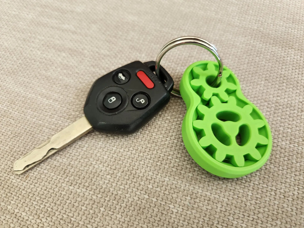 Gear Fidget Keychain (designer photo)