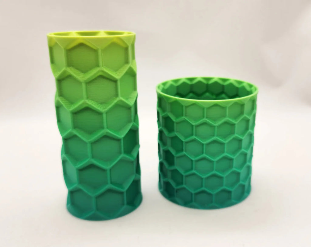 Honeycomb Spiral Vases (designer photo)