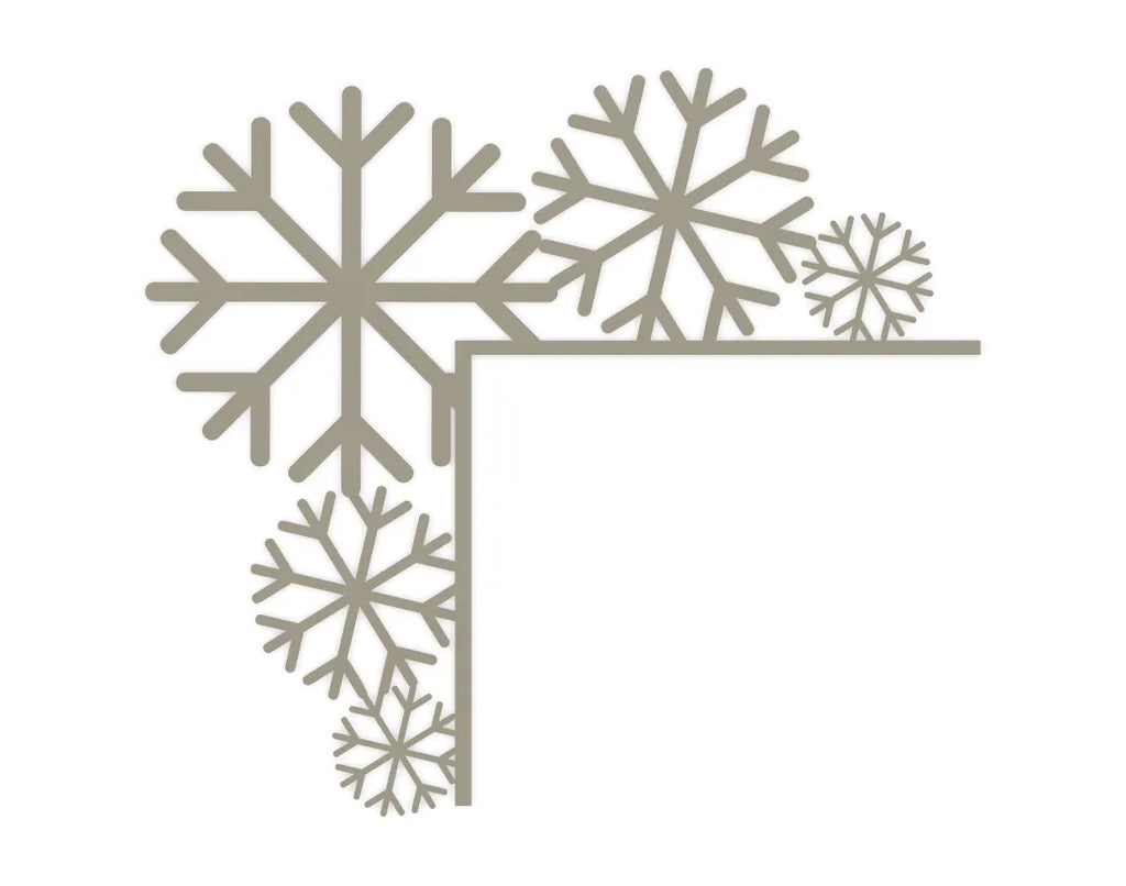 Snowflake Door Corner (designer photo)