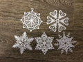Snowflake Tree Hangers (designer photo)