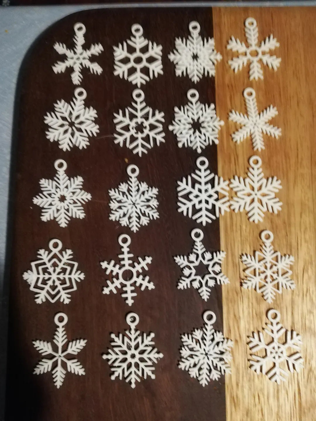 Set of 20 Snowflakes (designer photo)