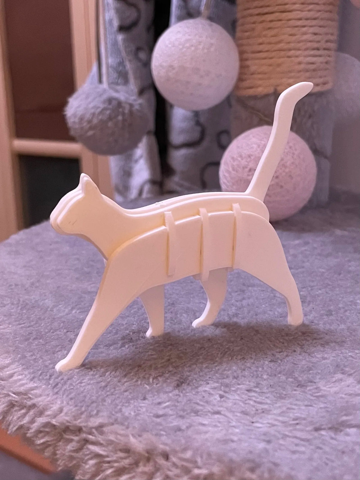 Walking Cat 3D Puzzle (designer photo)