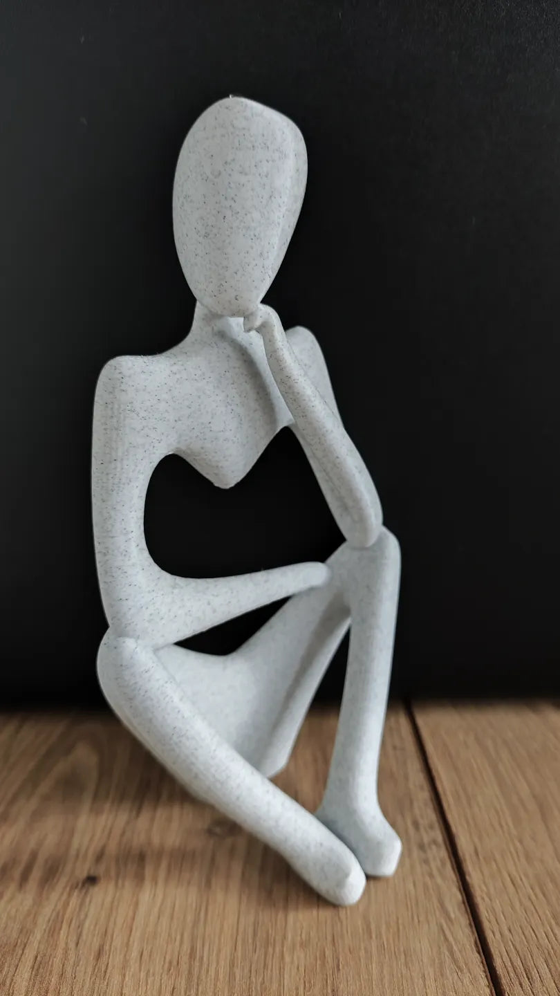 Abstract Thinker Sculpture (designer photo)