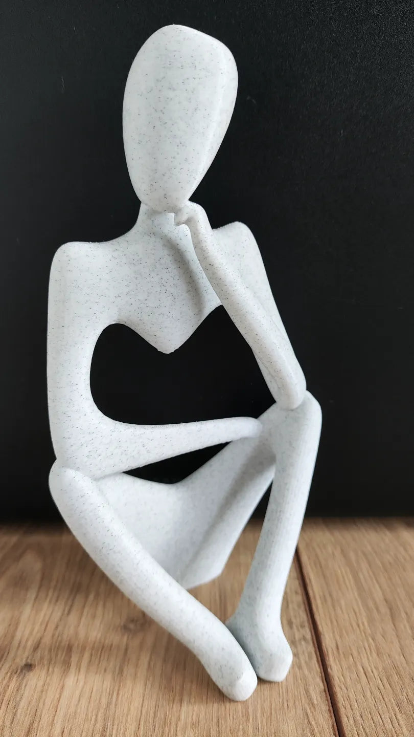 Abstract Thinker Sculpture (designer photo)