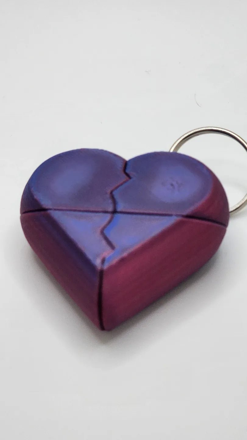 Heart Box Keychain (designer photo)