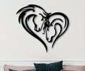 Horses Heart Wall Art (designer photo)