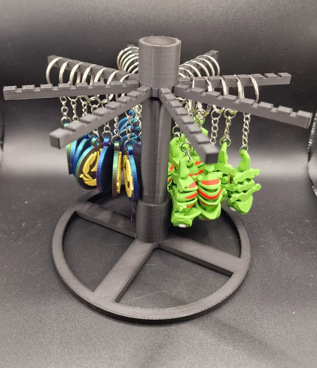 Rotating Keychain Display (designer photo)
