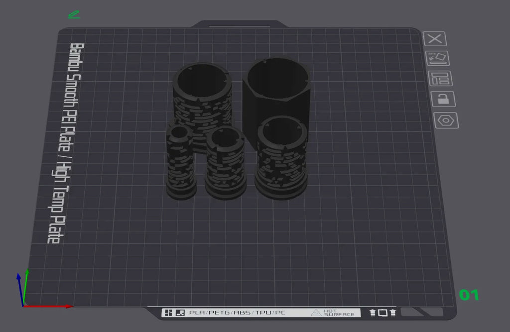 Cylindrical Maze Puzzle (designer photo)