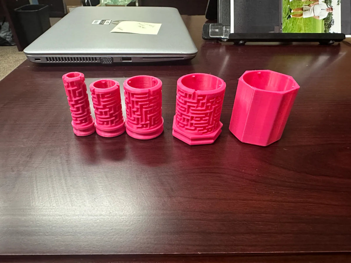 Cylindrical Maze Puzzle (designer photo)