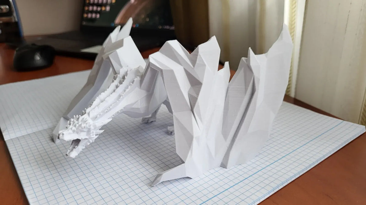 Low-Poly Dragon (designer photo)