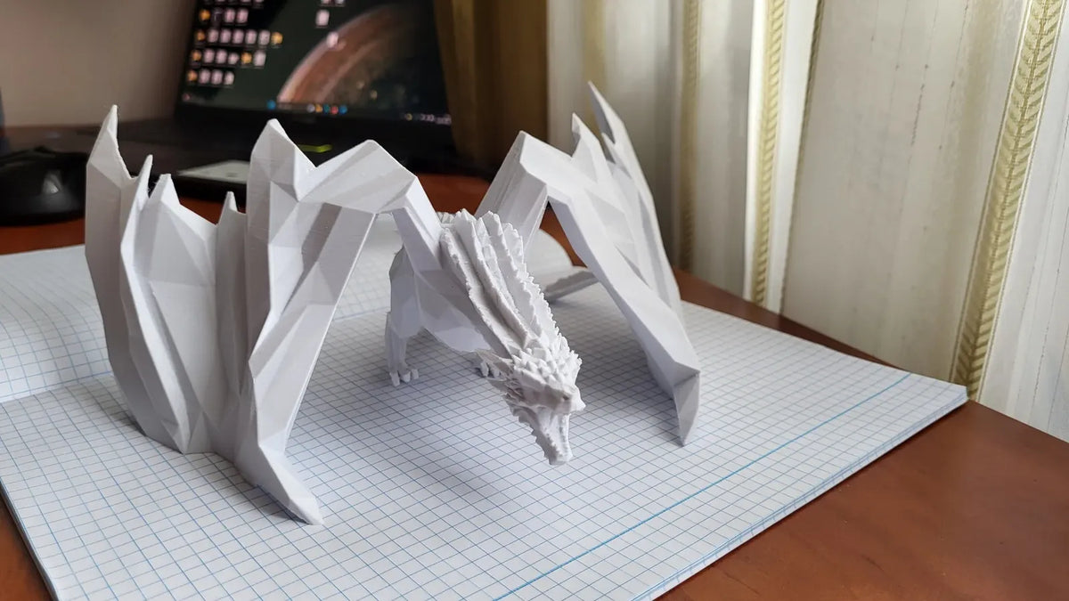 Low-Poly Dragon (designer photo)