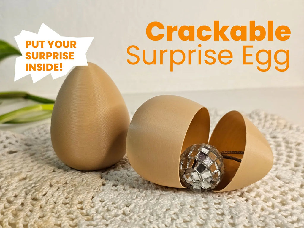 Crackable Surprise Eggs (designer photo)