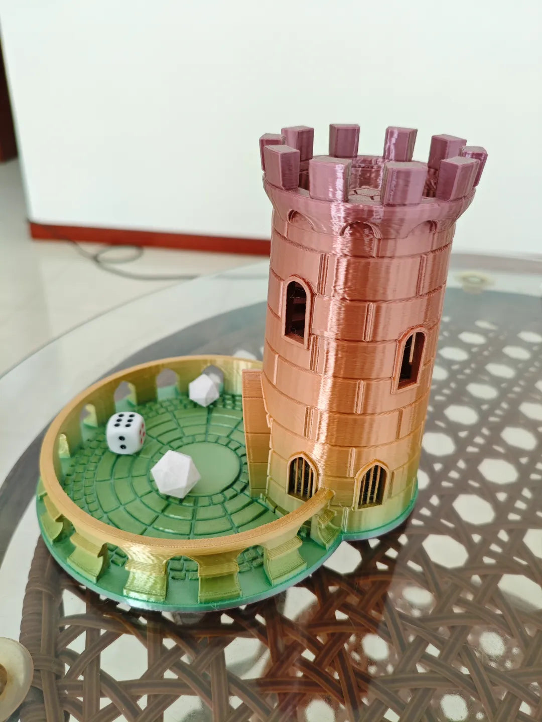 Dice Tower (designer photo)