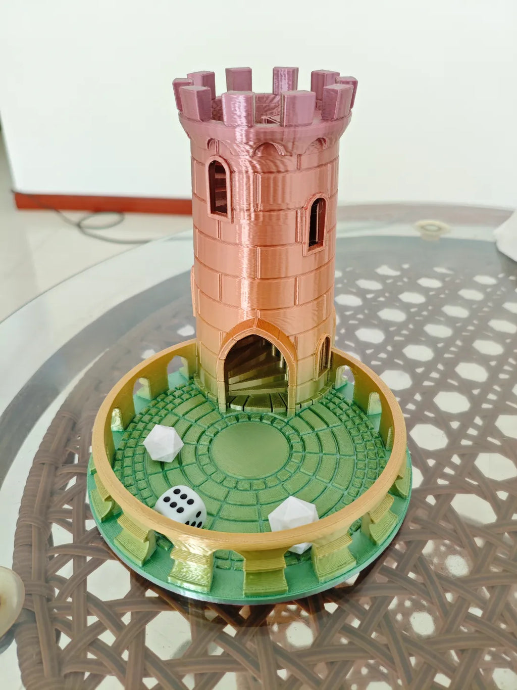 Dice Tower (designer photo)