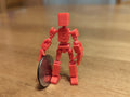 Mini Poseable Figure (designer photo)