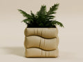 Wavy Fabric-Look Plant Pot (designer photo)