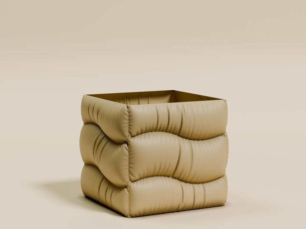 Wavy Fabric-Look Plant Pot (designer photo)