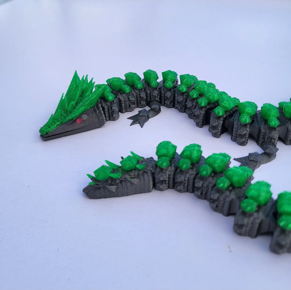 Emerald Dragon Figurine (designer photo)