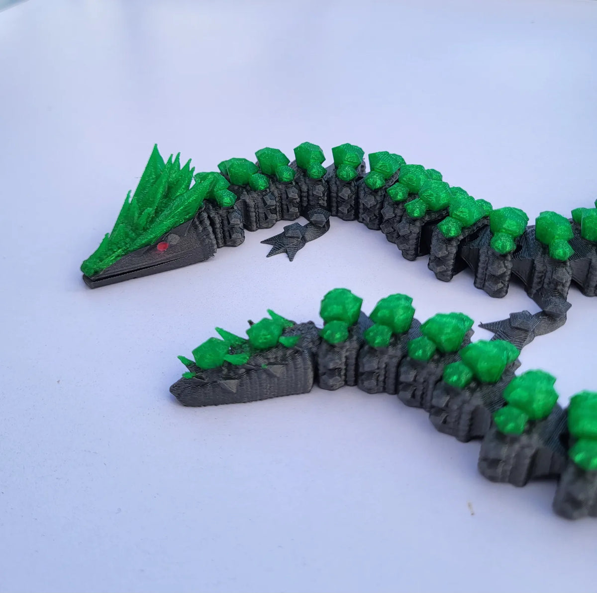 Emerald Dragon Figurine (designer photo)
