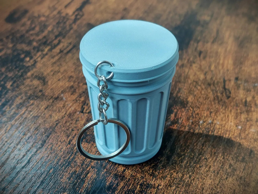 Mini Bin Keychain (designer photo)