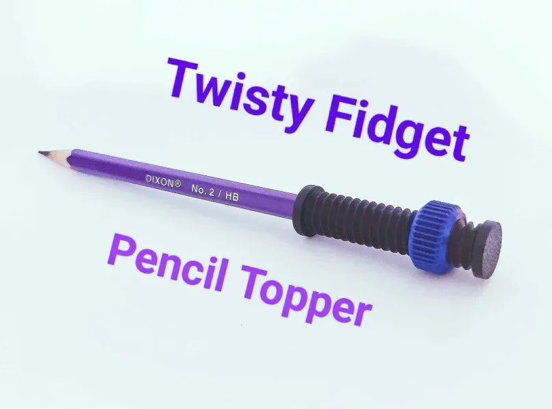 Twisty Fidget Pencil Topper (designer photo)
