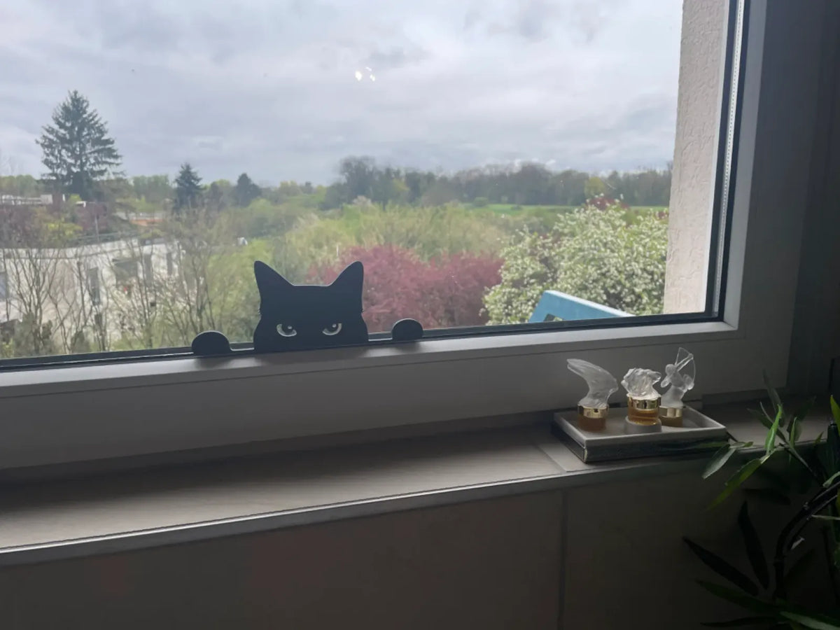 Cat Silhouette Wall Art (designer photo)
