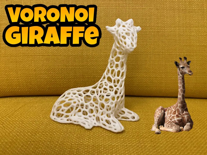 Voronoi Giraffe (designer photo)