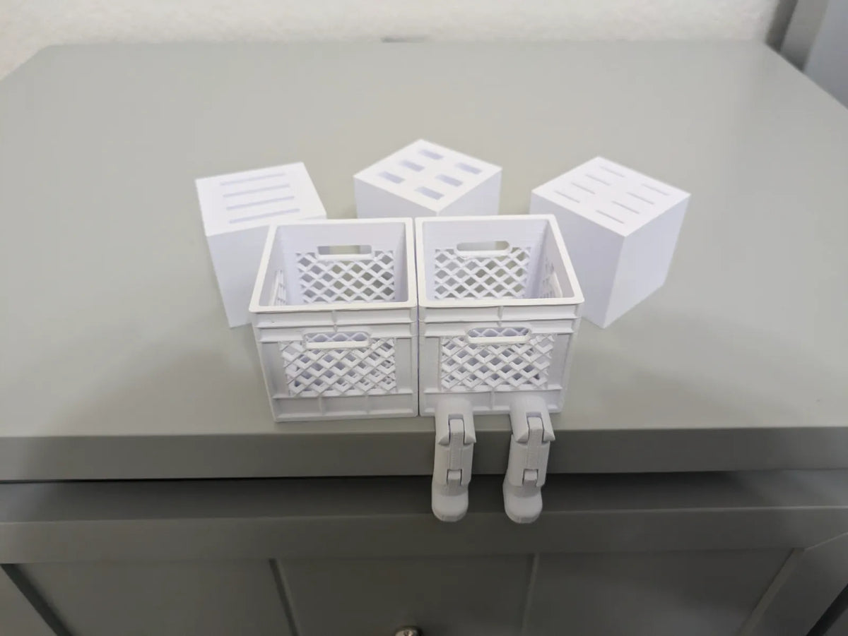 Mini Milk Crate (USB & SD Card Holder) (designer photo)