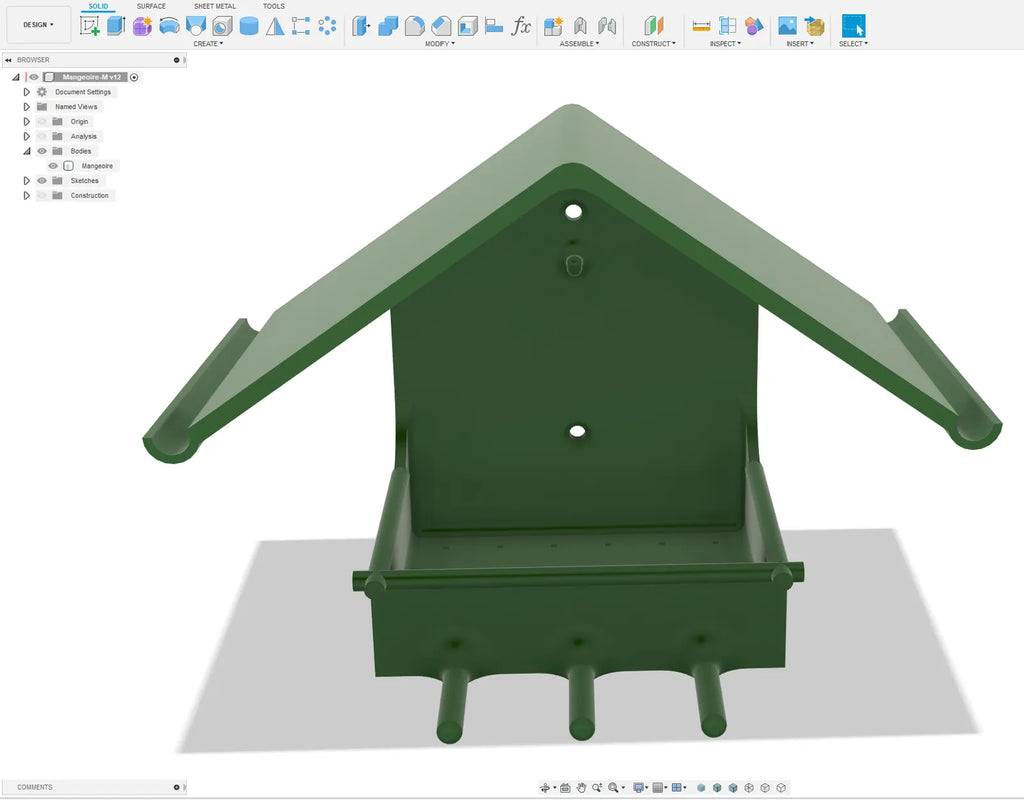 Bird Feeder (Fat Ball Holder) (designer photo)