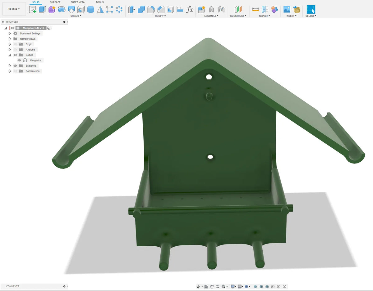 Bird Feeder (Fat Ball Holder) (designer photo)