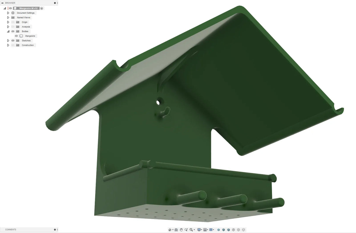 Bird Feeder (Fat Ball Holder) (designer photo)
