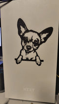Chihuahua Wall Art (designer photo)