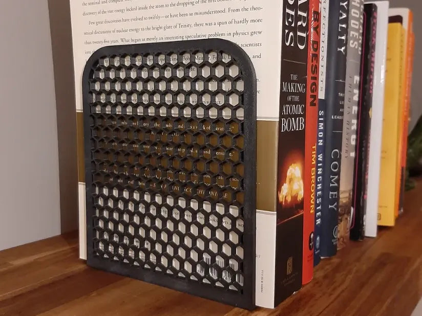 Honeycomb Bookend (designer photo)