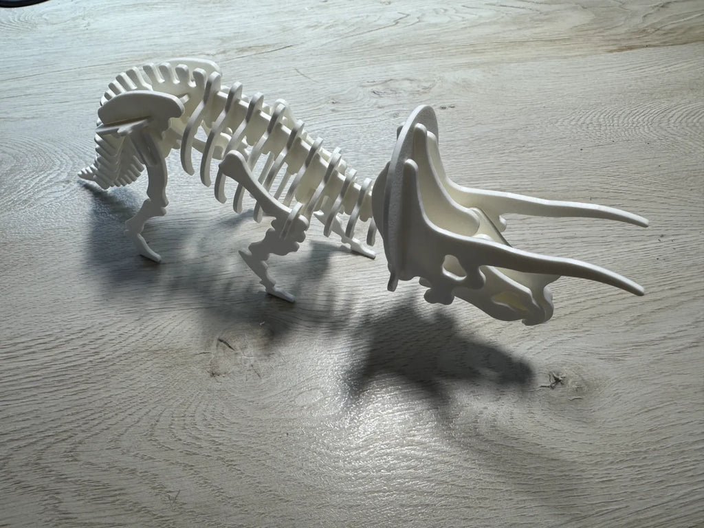 Triceratops Skeleton Puzzle (designer photo)