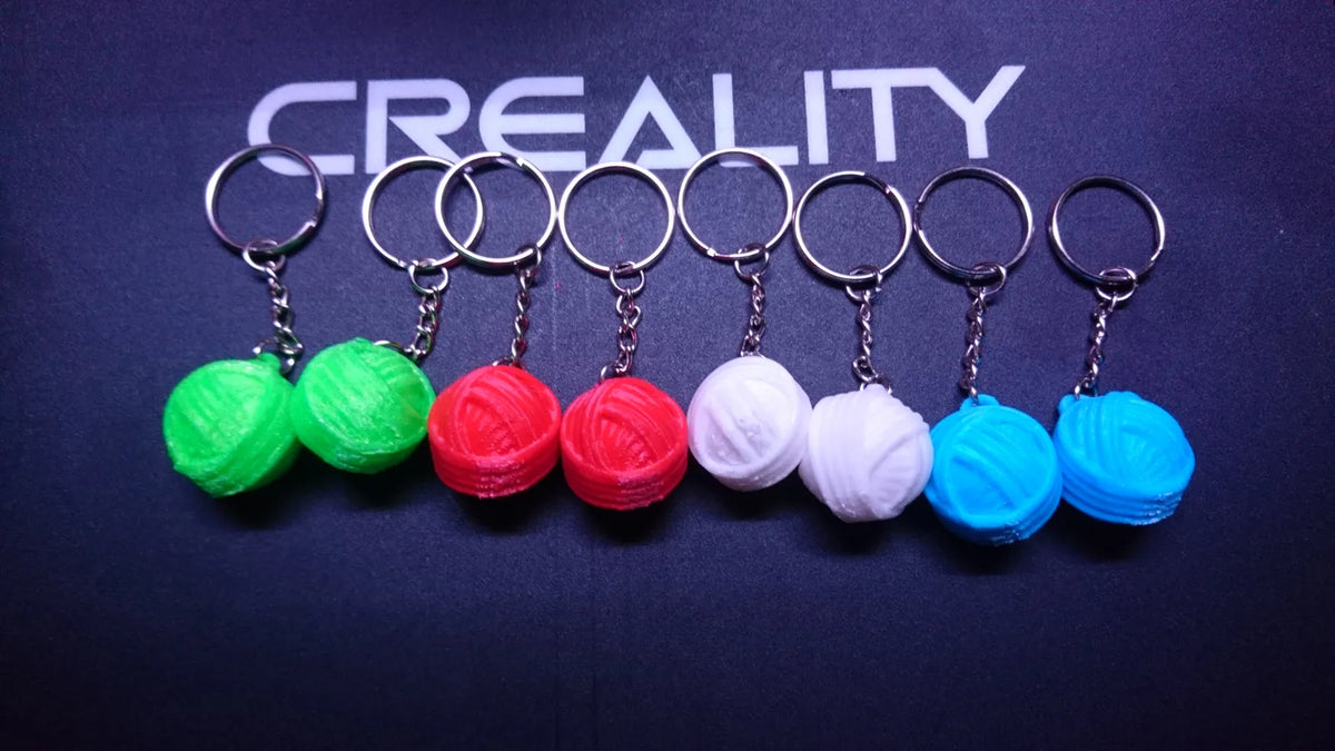 Yarn Ball Keychain (designer photo)