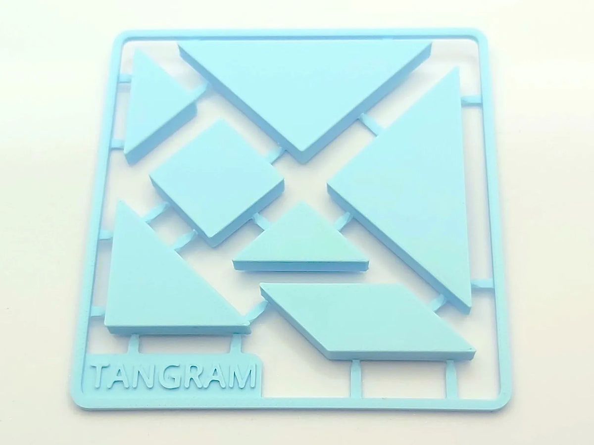 Tangram Puzzle Card (designer photo)