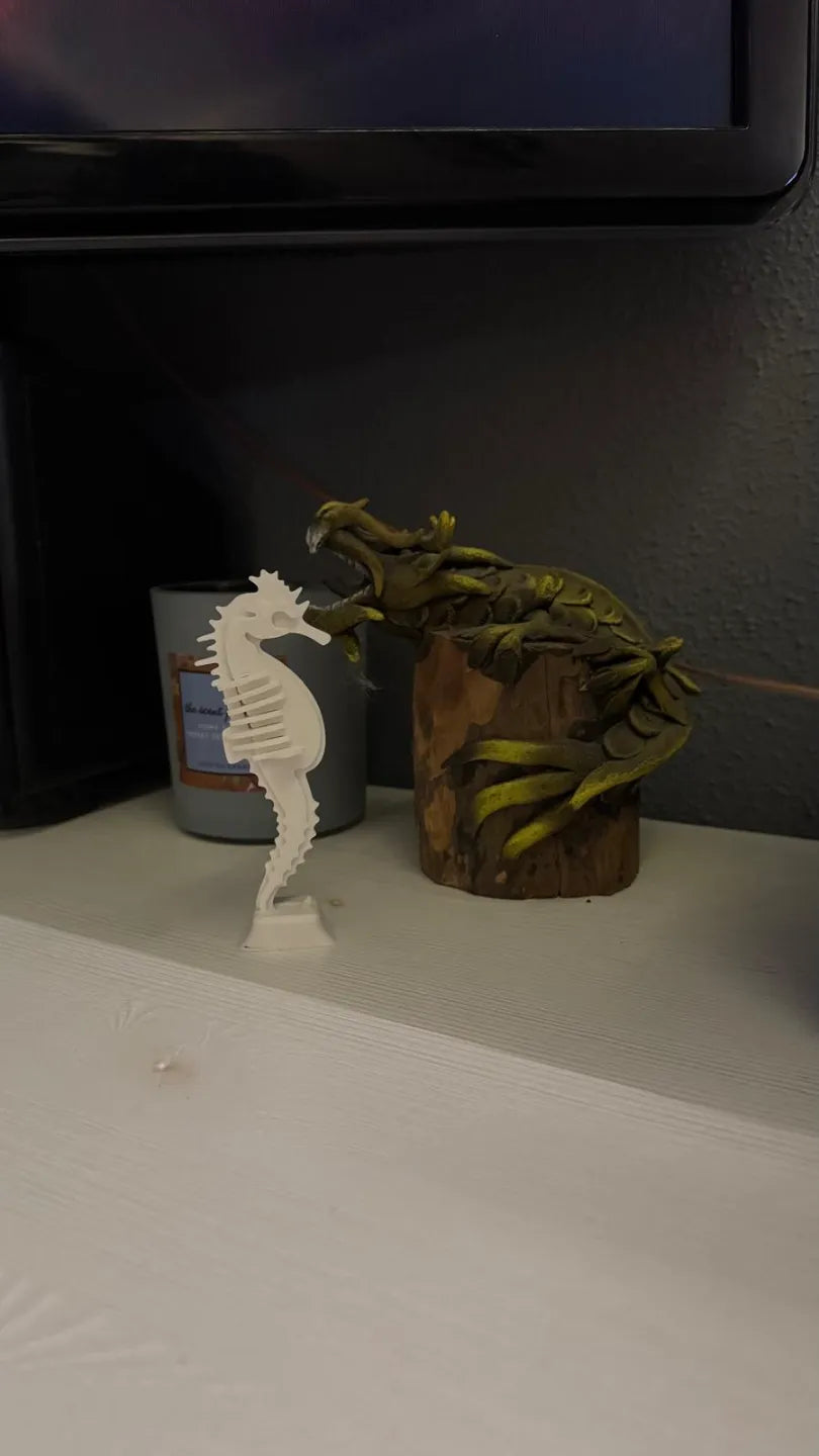 Seahorse 3D Puzzle (designer photo)